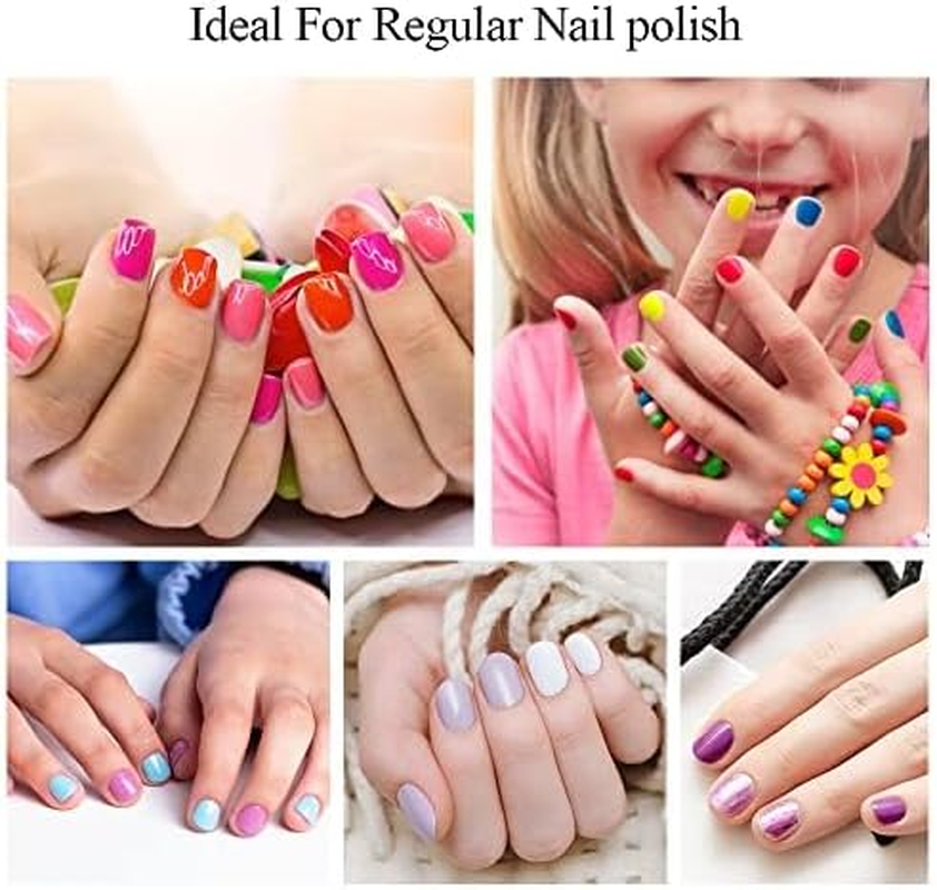 Touchbeauty Mini Nail Dryer for Regular Polish: 2 in 1 Nail Dryer with Fan and UV Light - Portable Electric Manicure Tool for Quick Drying of Regular Polish at Home - Perfect for Kids image number 3