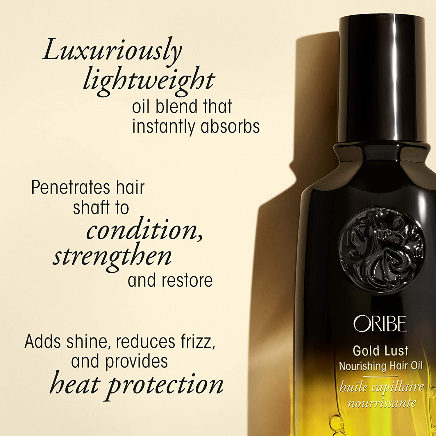 Oribe Gold Lust Nourishing Hair Oil, 50Ml image number 4