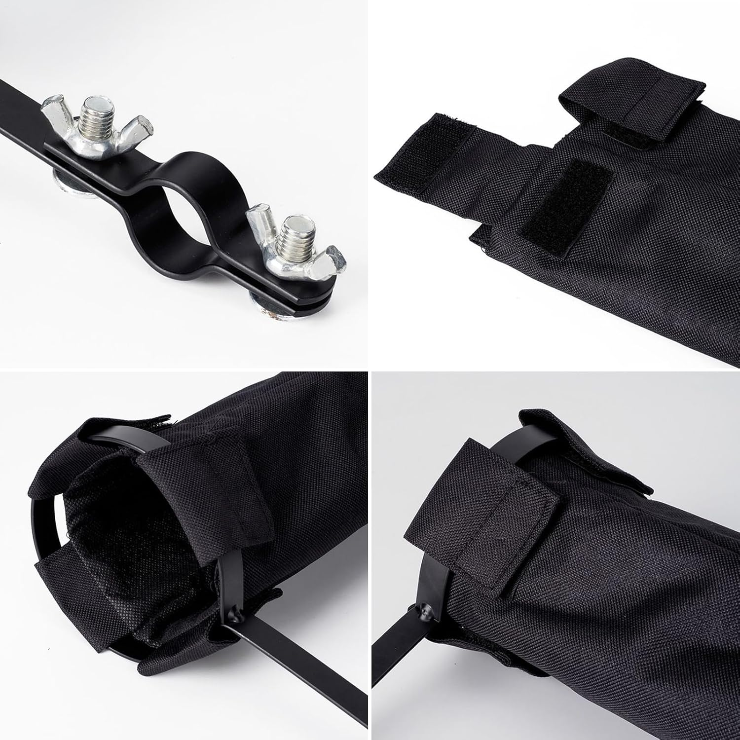 Drumstick Bag, Mallet Bags, Large Capacity Storage Pocket with Clamp-On Lockable Strap for Adults, Drumming, Field Band, Airplane Travel, Marching, Hockey 5.51X9.84 Inch image number 3