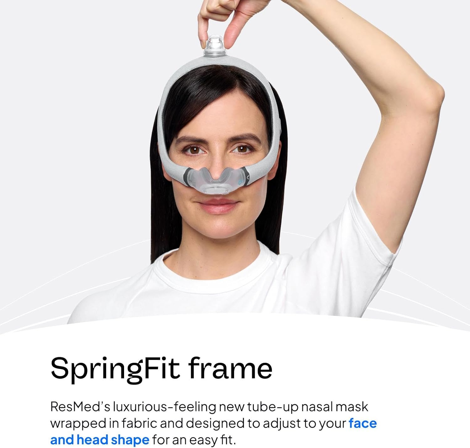 Resmed Airtouch N30I Frame System (Without Headgear) - Standard Frame/Medium Cushion image number 6