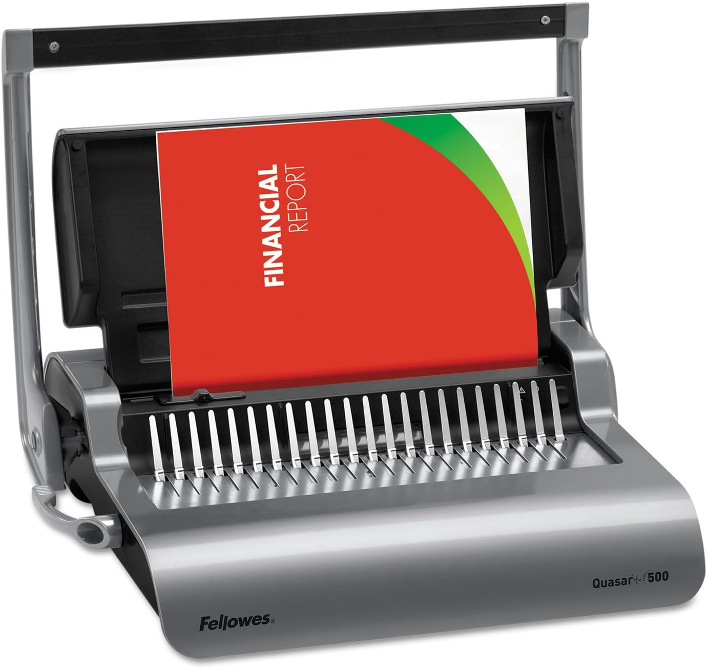 Fellowes Binding Machine Quasar+ Comb Binding (5227201), 5.1" X 18.1" X 15.4" image number 4