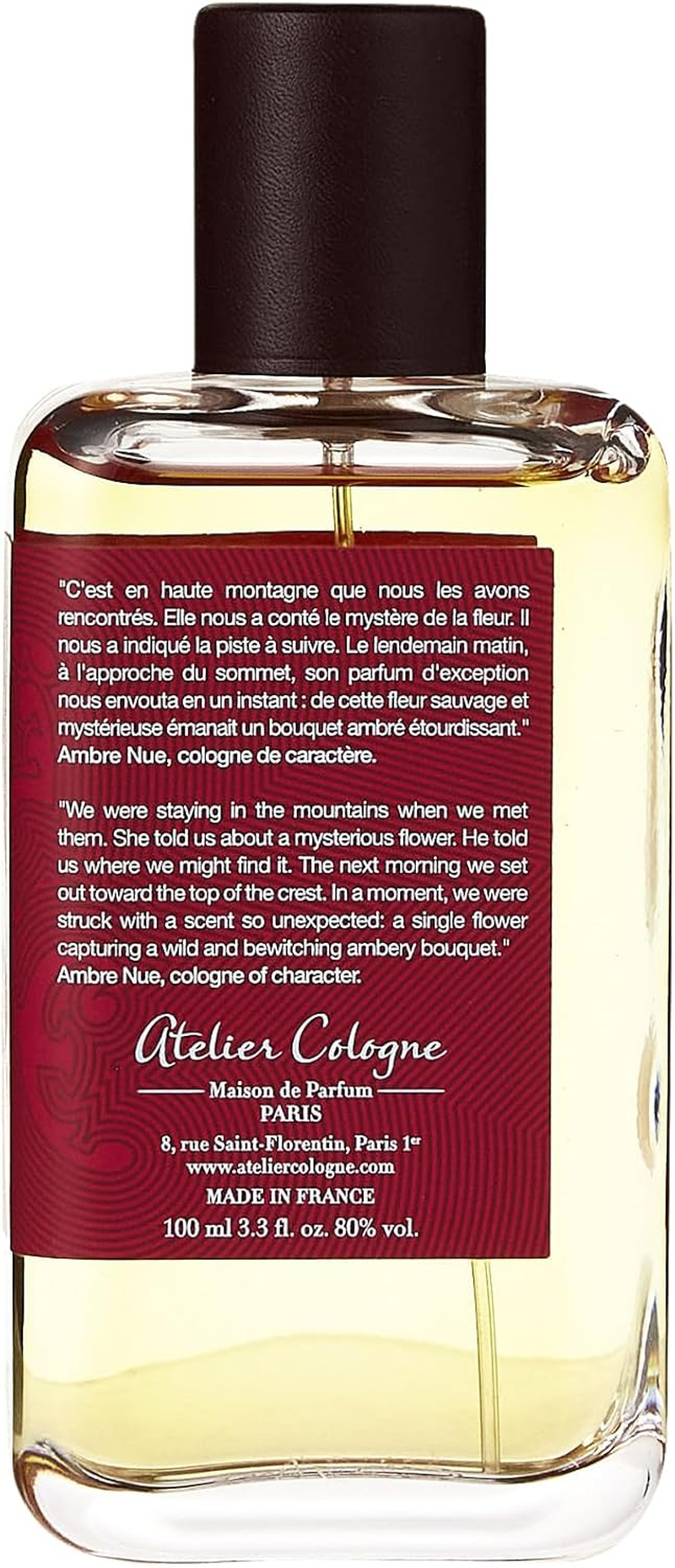 Atelier Cologne Absolue Spray, Ambre Nue, 100Ml image number 2