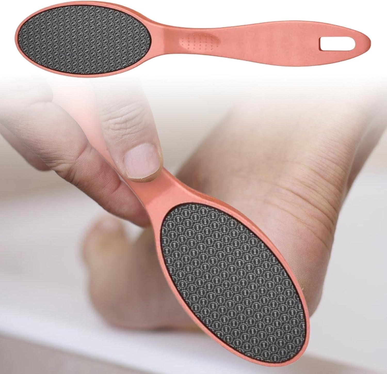 Glass Foot Scraper - Dead Skin Remover Pedicure Tool | Shower Foot Scrubber Dead Skin Remover for Birthday, Christmas image number 3