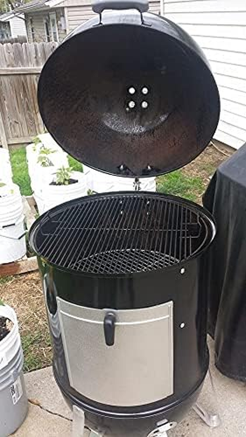Unknown BBQ Weber Smokey Mountain Lid Hinge Mod Parts Kit Wsm Smokers 18.5 22.5 Unknown BBQ image number 6