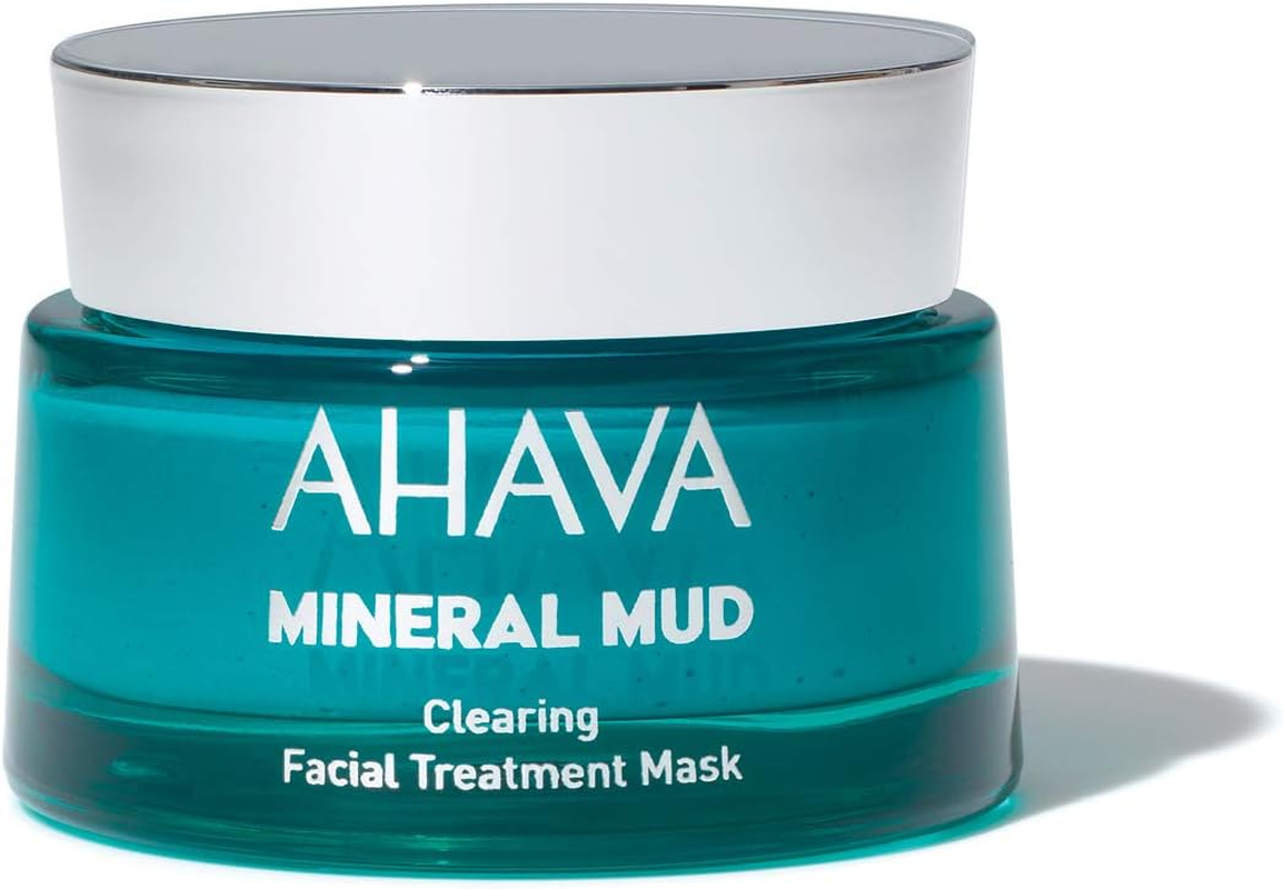 AHAVA Mineral Facial Treatment Mask, Brightening and Hydrating, 1.7 Fl Oz