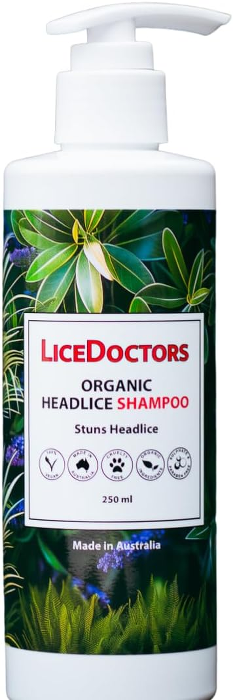Lice Doctors Organic Lice Shampoo &ndash; Post-Treatment Scalp Cleanser | Sulphate-Free & Gentle | Soothes Itchy Scalp | Australian Made | 250Ml image number 5