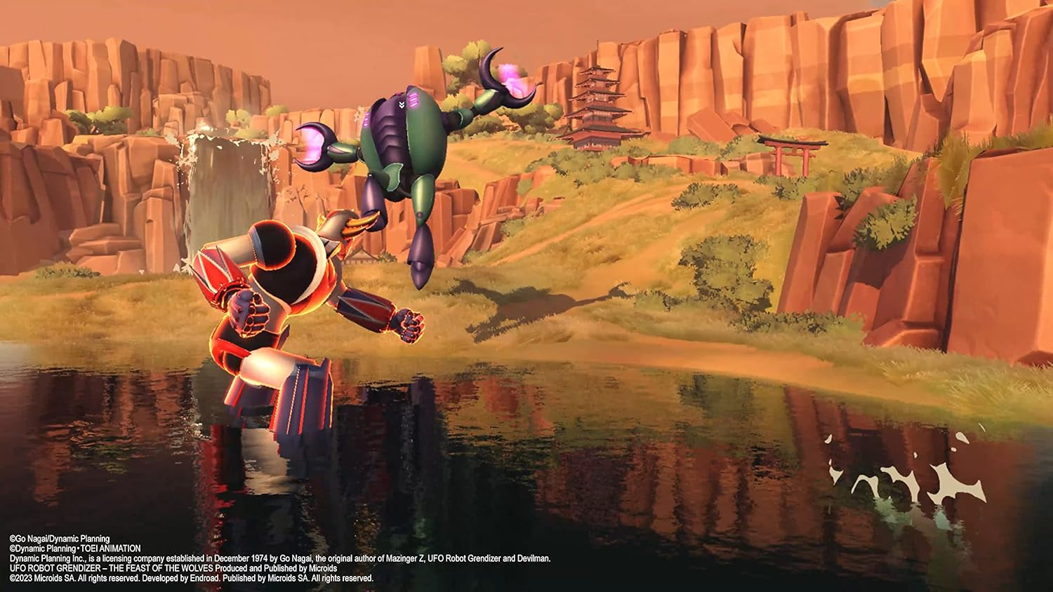 Microids UFO Robot Grendizer: the Feast of the Wolves Playstation 4 Video Game image number 2