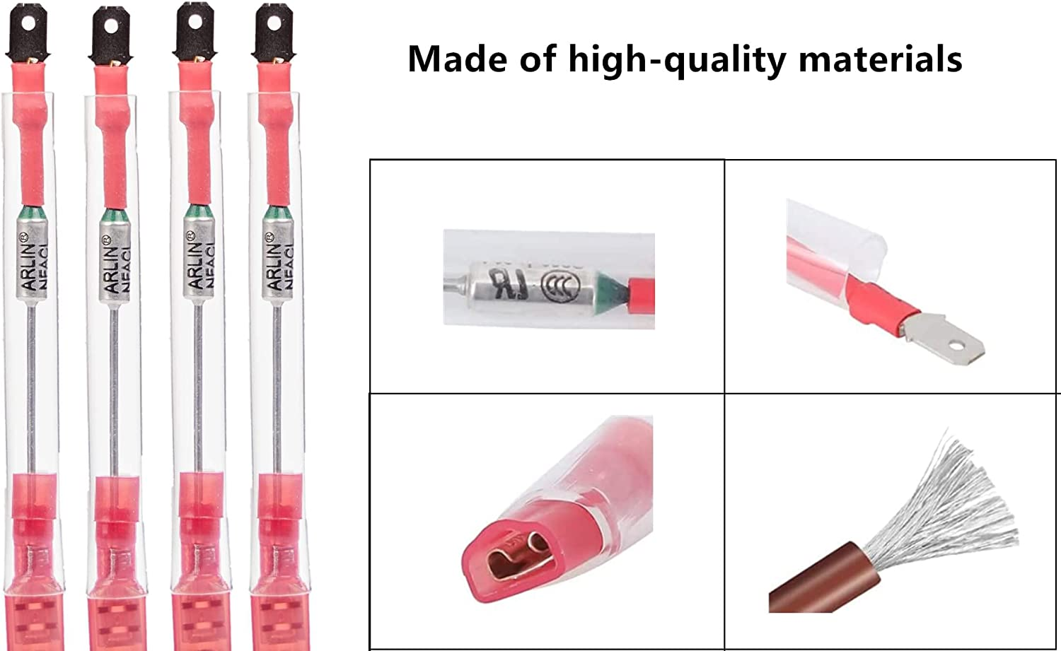 Thermal Cut off Kit for Rv Atwood 93866 Water Heater Cutoff Replacement OEM Part Thermal Fuse, Toilet Part and Fittings OEM 5 Pcak Atwood Rv Water Heater Parts image number 4