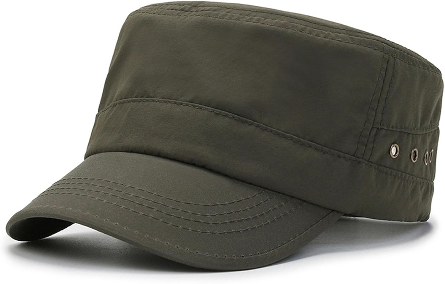 Army Cap for Men, Adjustable Military Style Hat, Breathable Outdoor Sun Cap with UPF 50+ Sun Protection for Hiking, Camping and Everyday Wear