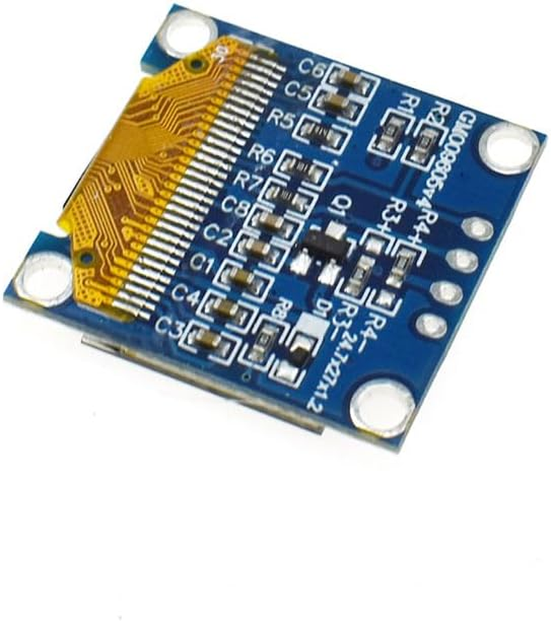 5Pcs 0.96 Inch OLED Module 12864 128X64 SSD1306 Driver I2C Serial Display Board (Yellow Blue)