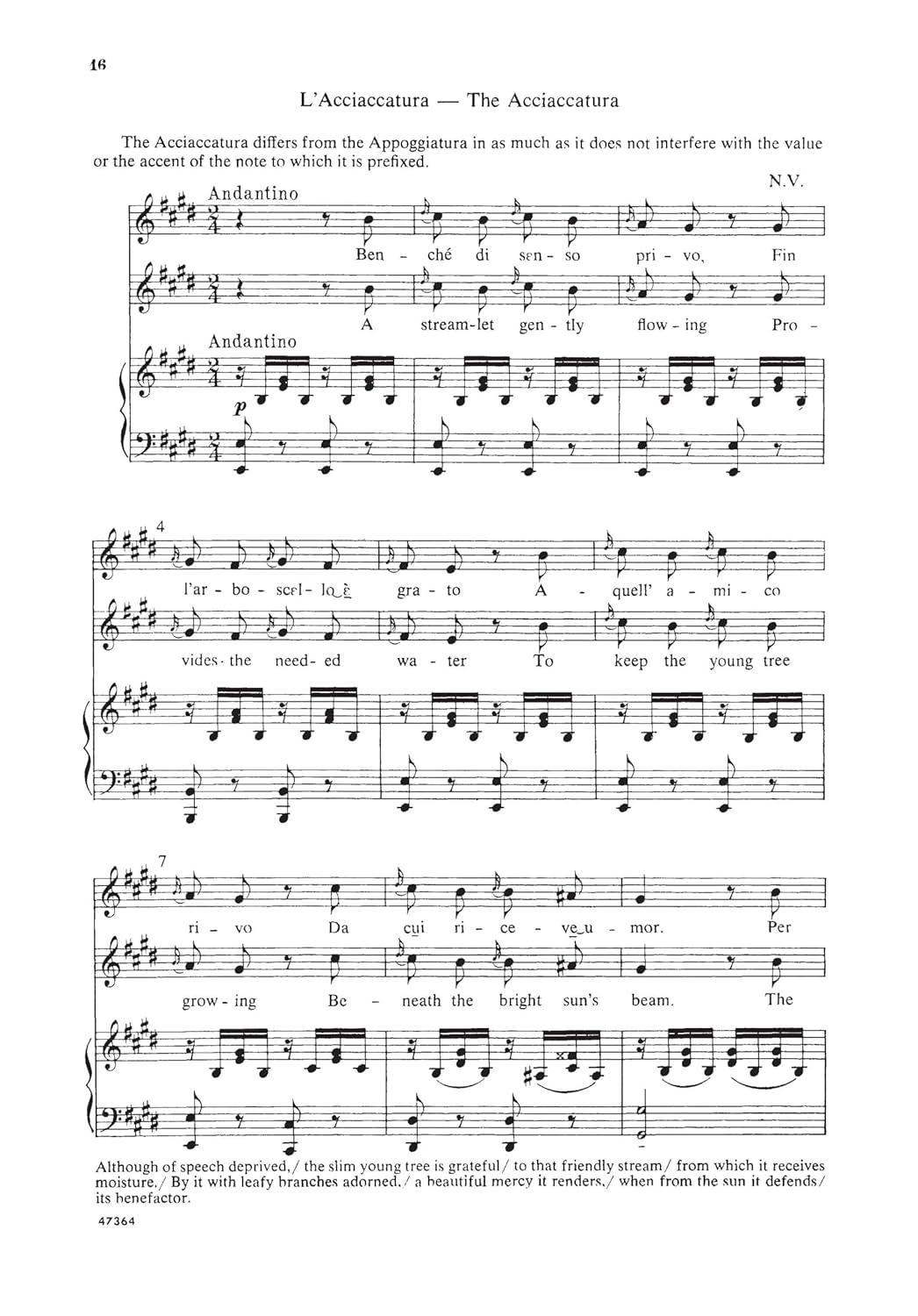 Practical Method of Italian Singing: for Soprano or Tenor (Vol. 1909): Schirmer Library of Classics Volume 1909 Soprano or Tenor image number 3