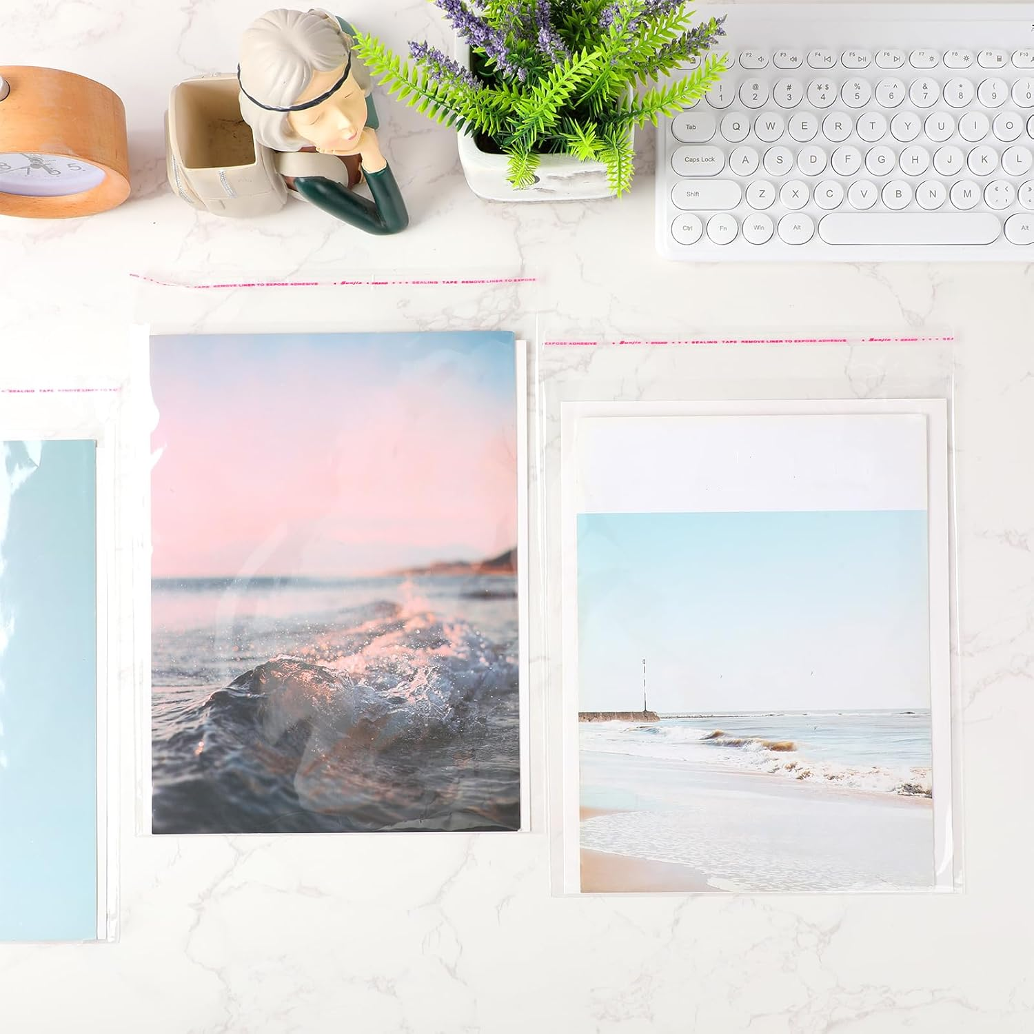 Humyoun 30 Sets Magazine Bags and Backing Boards Including Clear Resealable Magazine Protectors for Collectors and Magazine Boards Magazine Sleeves Protective Display Suit for Magazine Protection