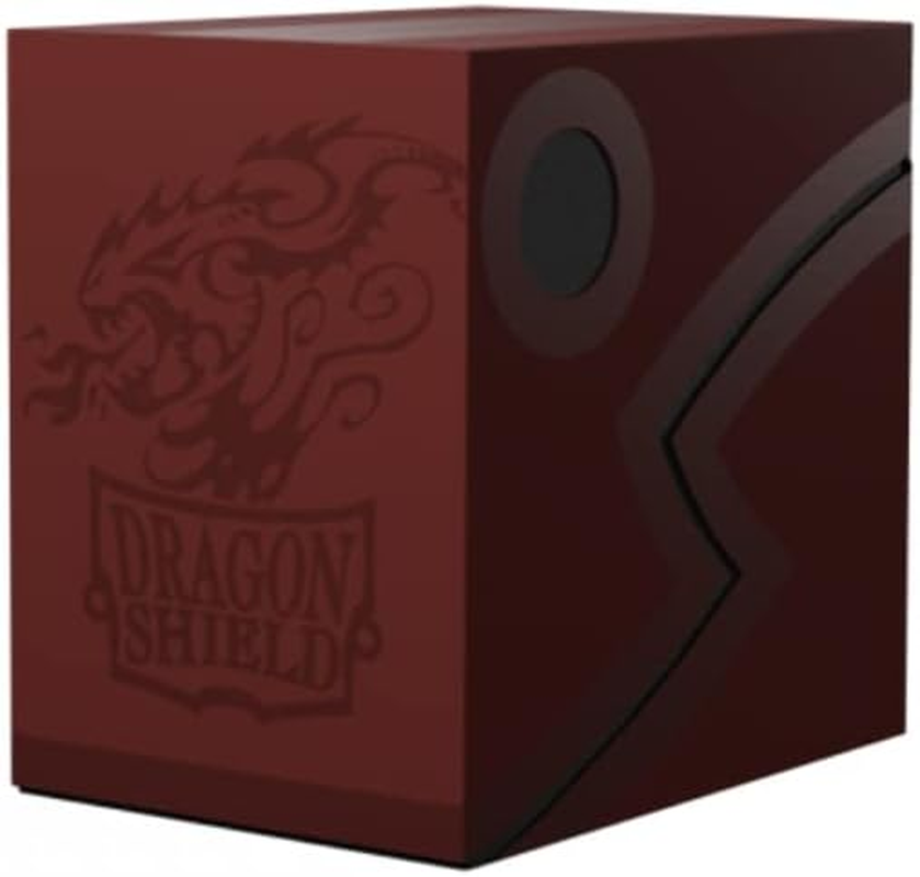Arcane Tinmen Double Shell 150+ Card Deck Box (Blood Red))