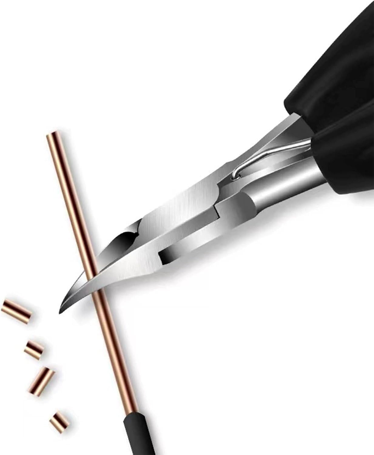 Yxvyxymyxxg​ Premium Toenail Clippers for Thick & Ingrown Nails - Heavy Duty Surgical Stainless Steel with Non-Slip Grip, Pedicure Tool for Seniors & Adults image number 4