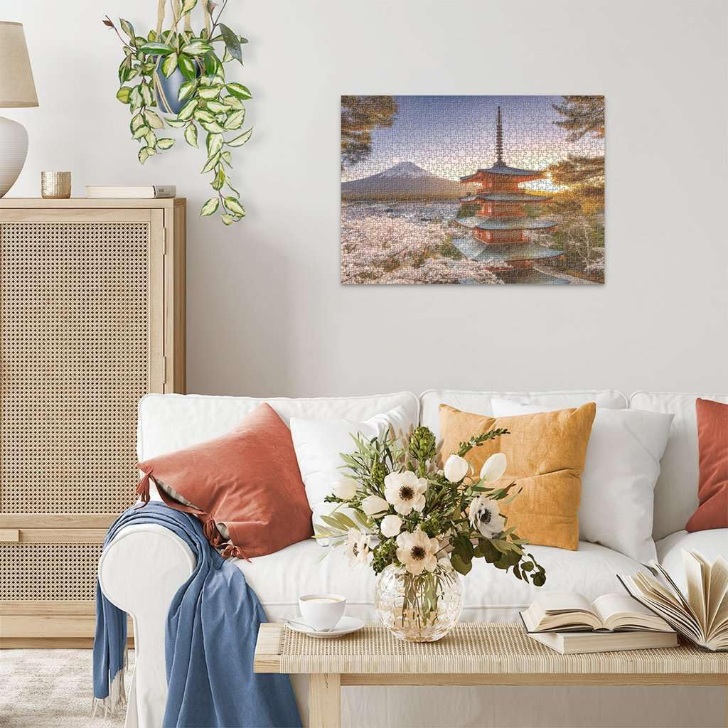 Ravensburger - Mount Fuji Cherry Blossom View 1000P image number 4