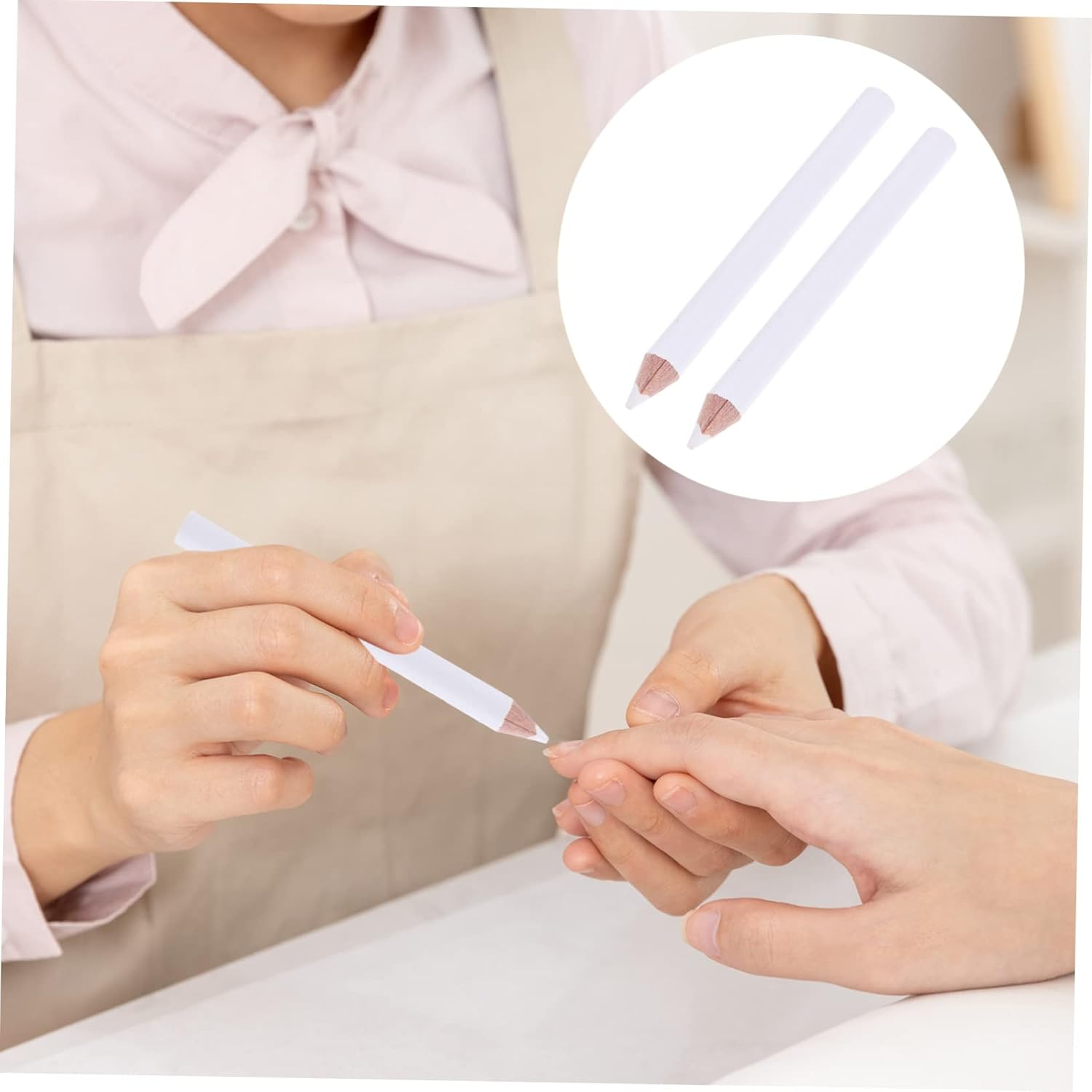 FOMIYES 30Pcs Nail Art Tool Rhinestones Gems Crystal Dotting Tool Pencil Lightweight Pen for Home Use image number 6