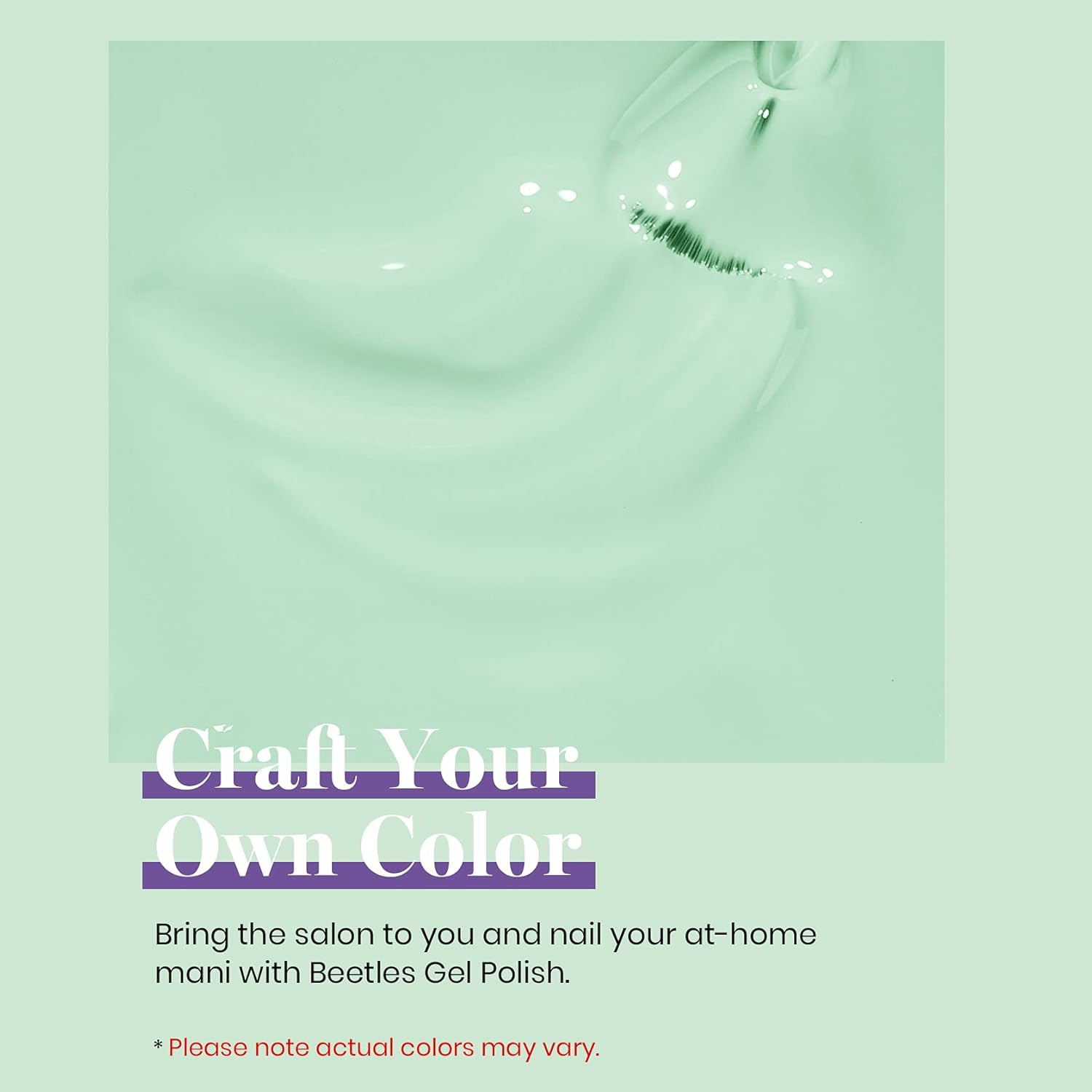 Beetles Gel Polish Gel Polish 15Ml Green Gel Polish Jelly Gel Nail Polish Nude Lagoon Green Color Soak off Uv Led Nail Lamp Spring Gel Polish Nail Art Manicure Salon Diy Home Solid Gel