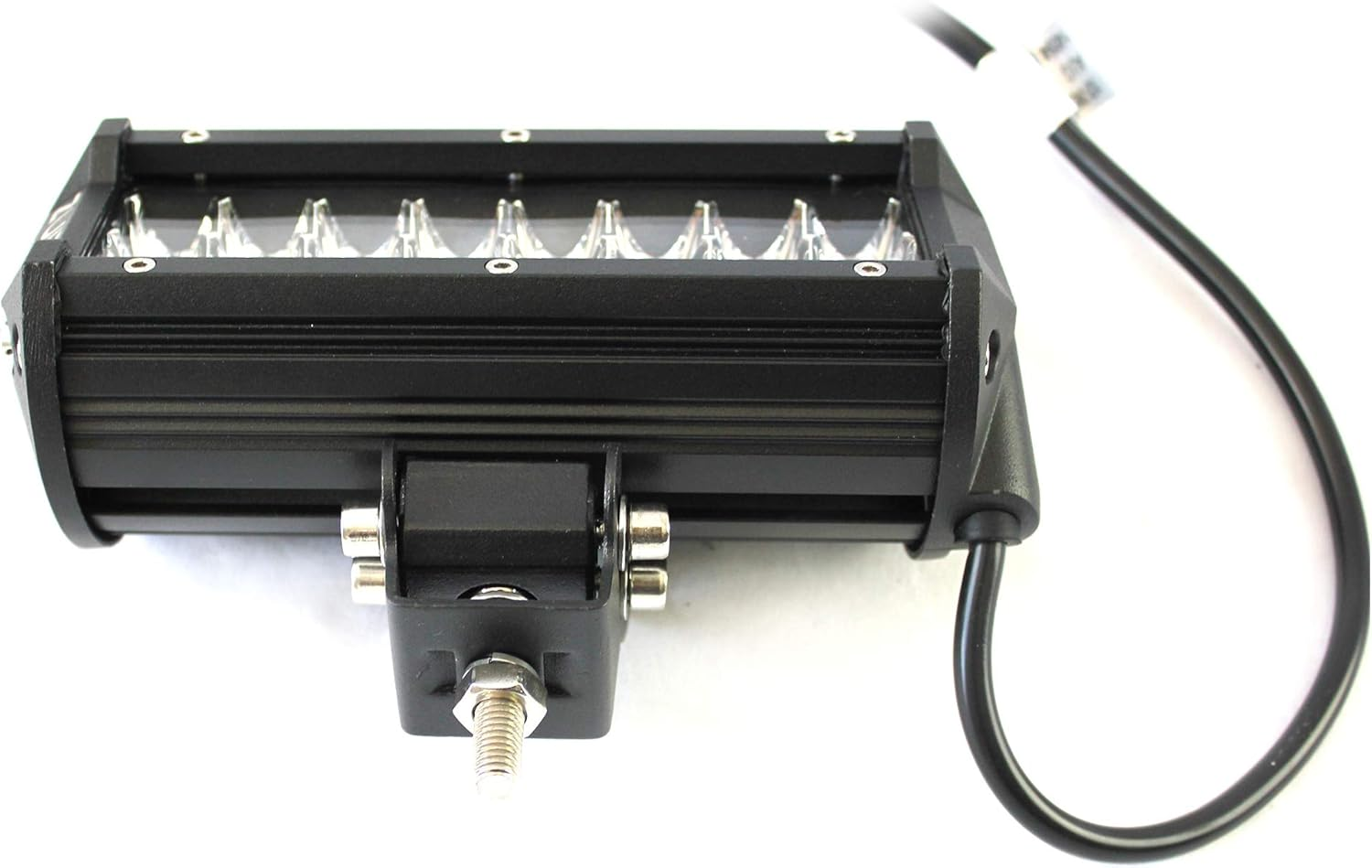 Elinz 2X 7" LED Work Driving Light Bar Spot Offroad 3 Rows 12V 24V 4WD Truck IP67 Waterproof 50000Hrs Life 20000LM PC Lens image number 2