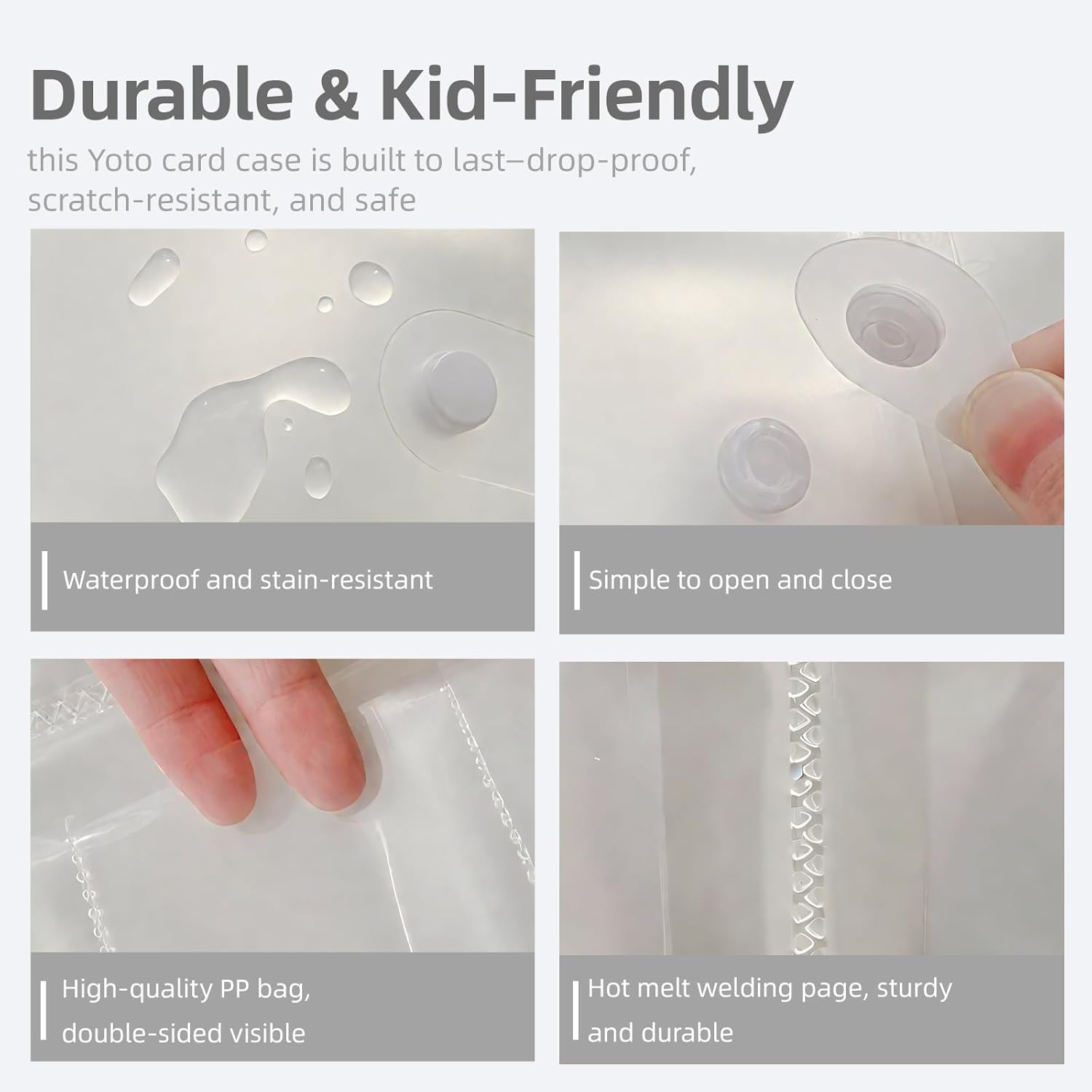 Luojinluoda Yoto Card Holder Box for Kids Holds 120 Cards, Durable Yoto Card Case Storage for Boys & Girls, Organized Yoto Mini Cards Holder for Travel & Home (Frosted Semi-Transparent, Pink) - Pink image number 6