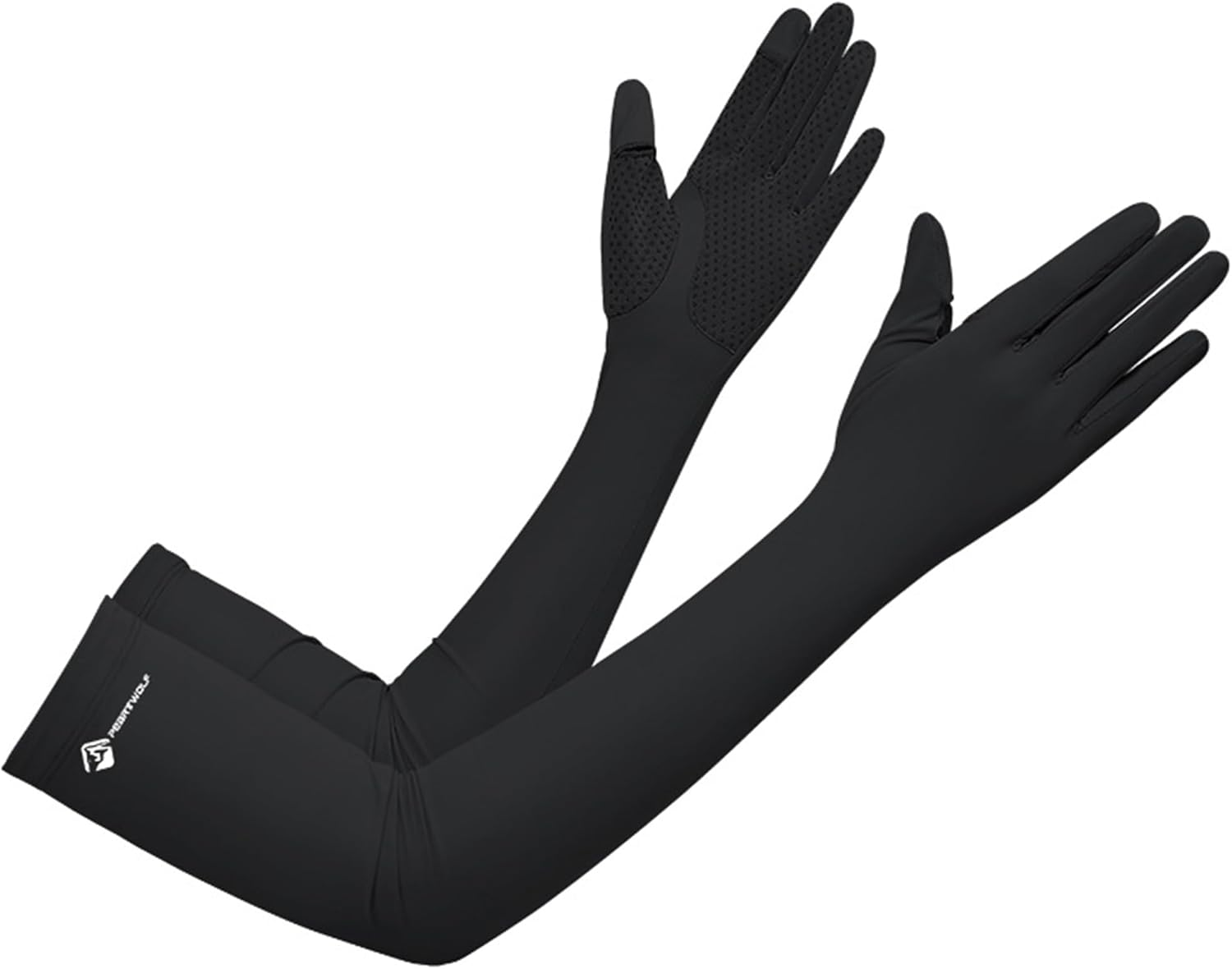 Xuoaz Summer-Uv-Sun-Protection Gloves Long Driving-Gloves Sunblock Non Slip Full Finger Outdoor Arm Gloves for Women Cycling