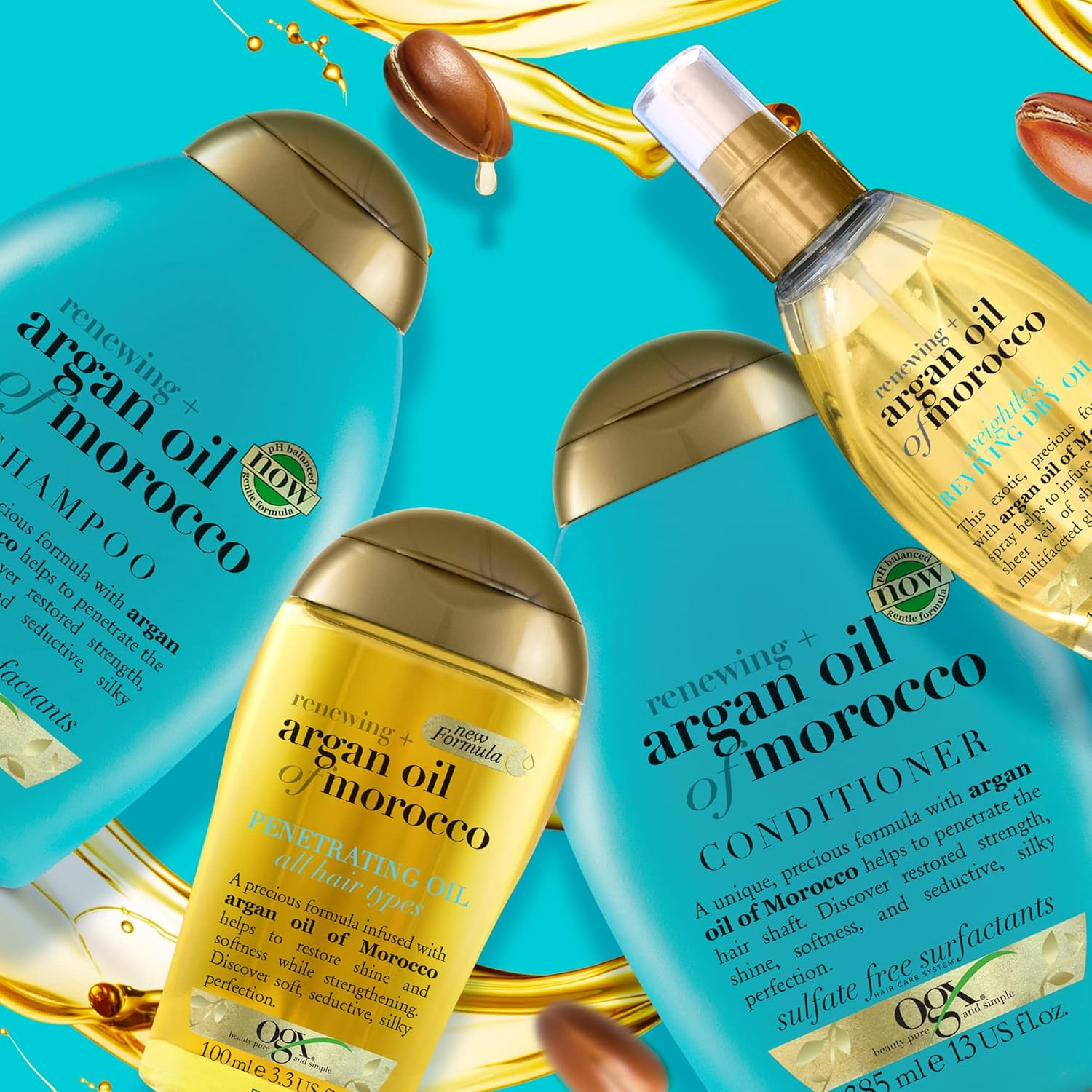 OGX Argan Oil from Morocco Weightless Reviving Dry Hair Oil Mist 118Ml (Packaging May Vary) image number 1