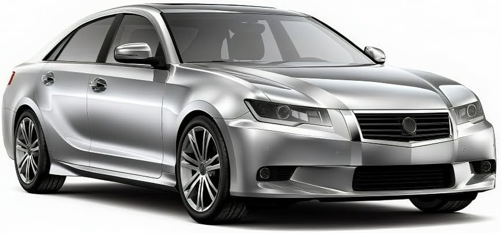 LZLRUN Brushed Metallic Steel Vinyl Wrap Roll with Air Release Technology DIY Styling Adhesive Decal Wrapping Car Accessories (Silver, 1Ft X 5Ft) image number 3