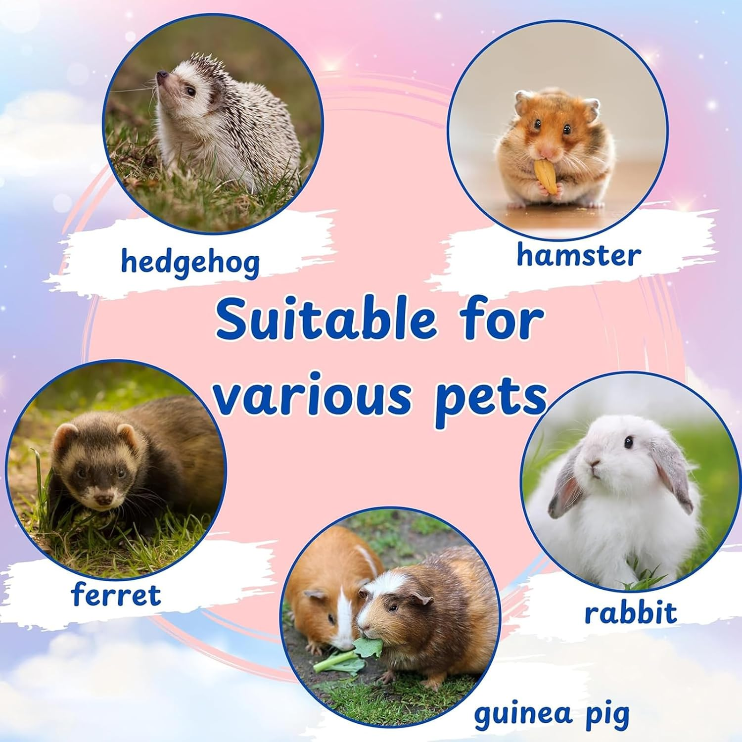 Guinea Pig Hideout, Tree Stump Design Pet Tent, Cosy Guinea Pig Bed for Small Animals, Semi-Closed Accessories, Warm Pet Cave for Rabbits Hamsters Chinchillas image number 4