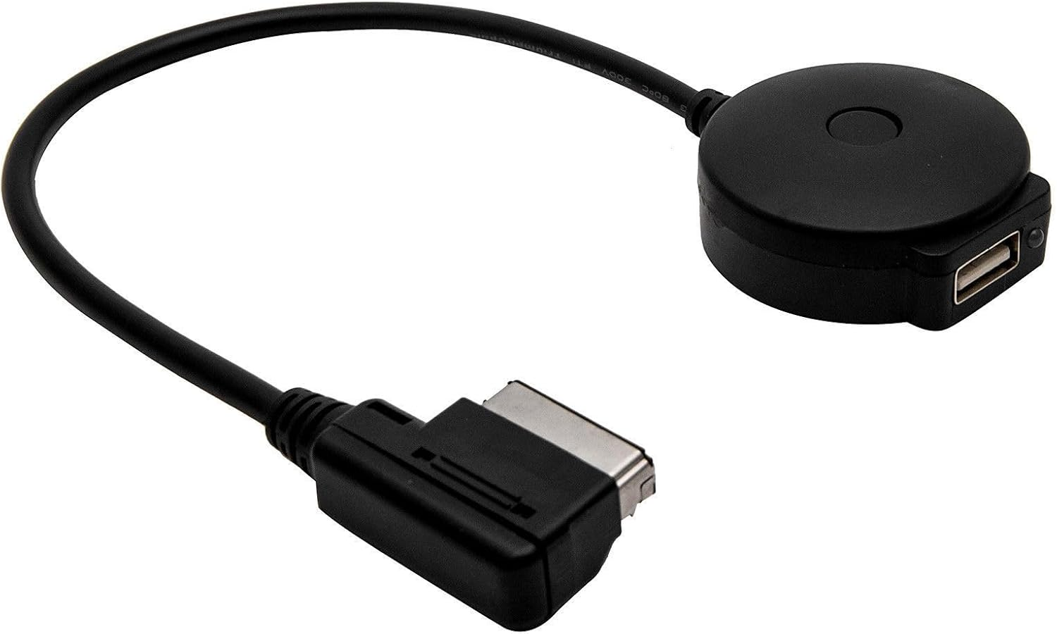 AMI MMI MDI Wireless Bluetooth V4.0 Interface Music Audio Converter Adapter Cable W/Usb Plug Power Supply for Audi (Standard (No USB Power Cable))