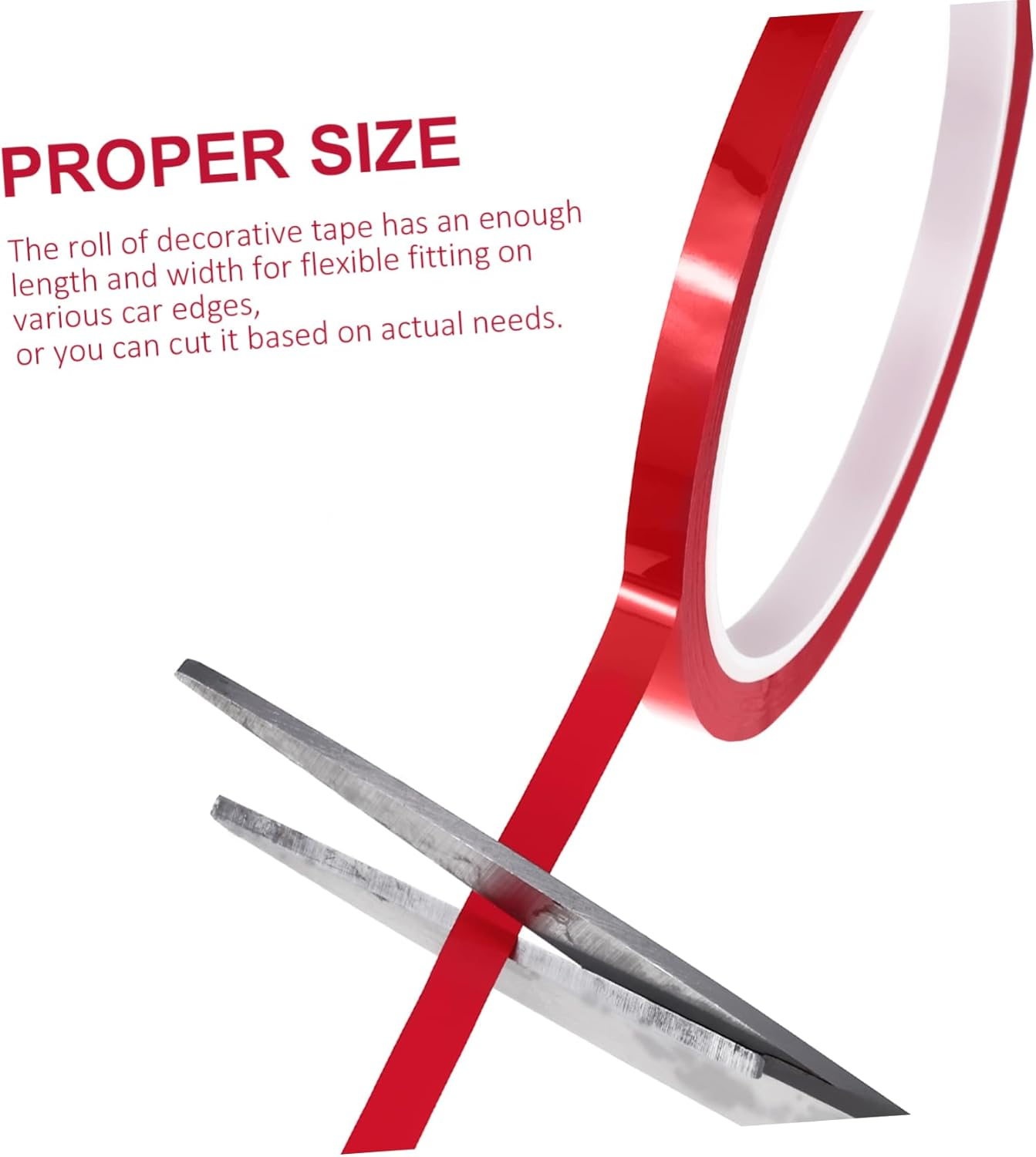 STOBOK 3Rolls Rug Tape Auto Trim Adhesive Decorative Car Tape Matte Strong Hold No Mark Removal image number 3