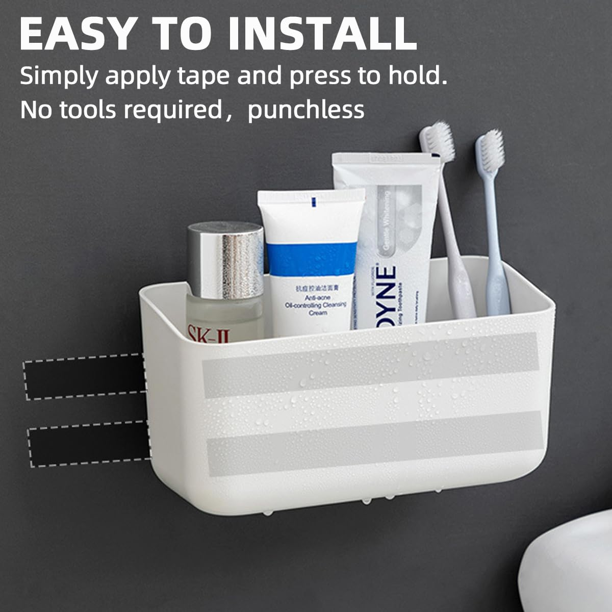 Skycabin Double Sided Heavy Duty Mounting Tape,Waterproof Two Way Foam Tapes for LED Lights,Number Plates,Picture Hanging,Car Trim Strip Gap Filling,Home&Office Decoration,Indoor&Outdoor Use image number 4