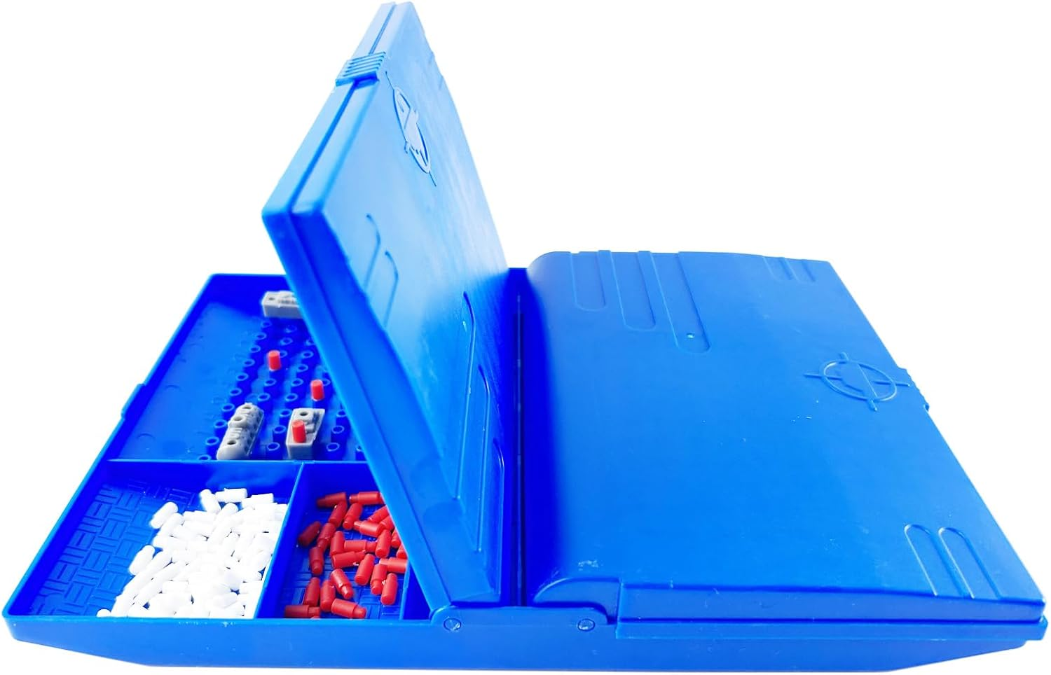 ZUNIPLEX Battleship Classic Board Game - Strategy Game for the Whole Family from 5 Years (Blue) image number 3