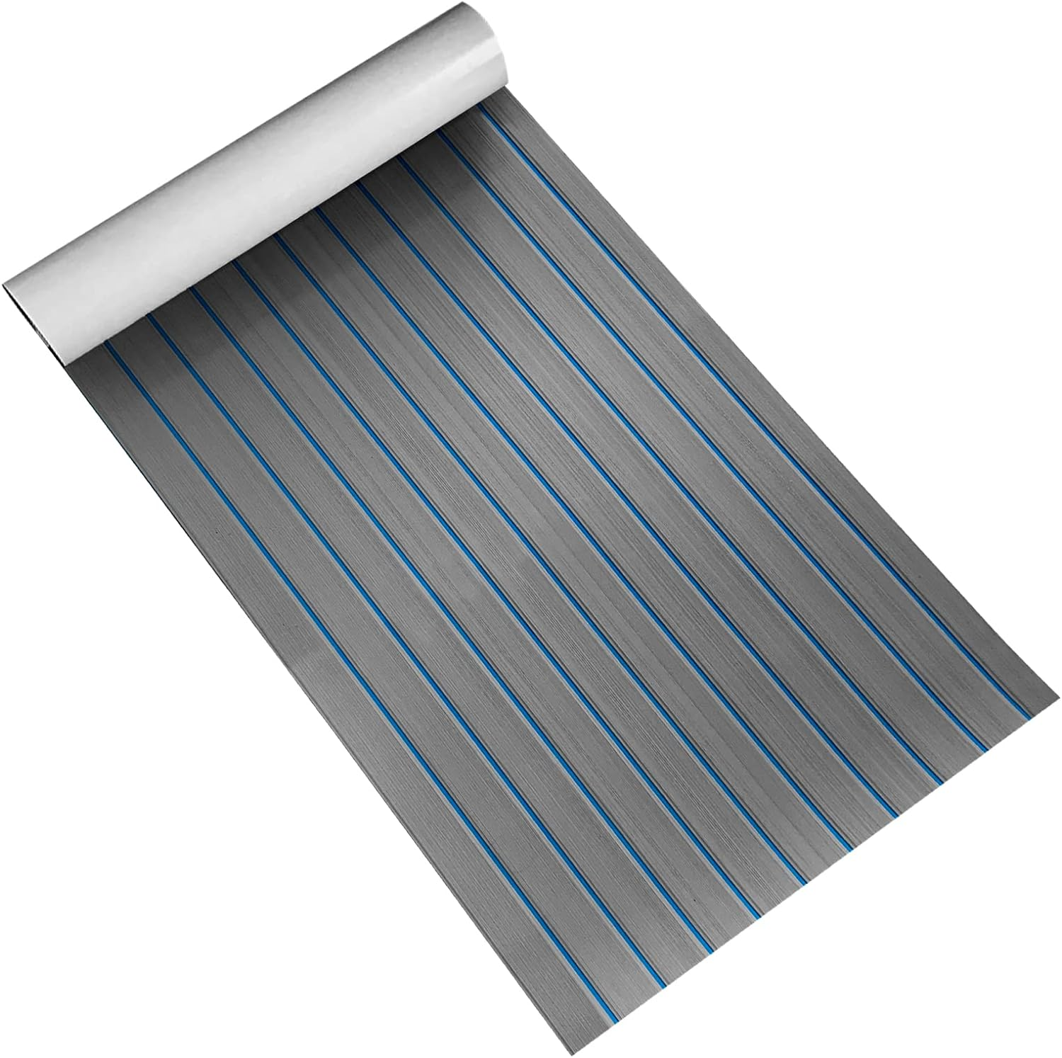 HXBYX Boat Flooring EVA Foam Boat Decking, Faux Teak Marine Mat Boat Carpet Sea Deck Marine Flooring for Motorboat RV Yacht Kayak Surfboard