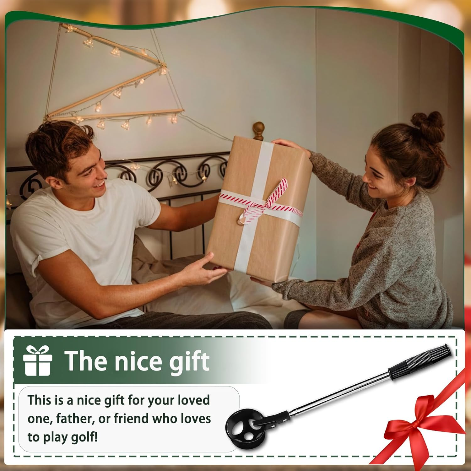 Huakaile Stainless Steel Golf Ball Retriever Telescopic for Water, 78.7" Extendable Golf Ball Grabber with Locking Scoop, Golf Ball Picker Upper Tool Accessories for Golfer Women Men Black image number 4