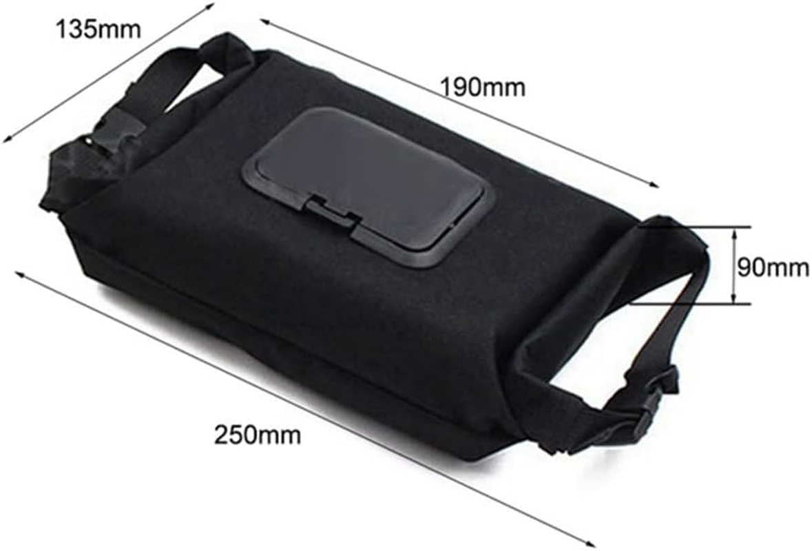 1 PCS Outdoor Wet Wipe Box Canvas Tissue Wipes Dispenser Hanging Bag Portable Tissue Bag Camping Hiking Picnic Backpack image number 1
