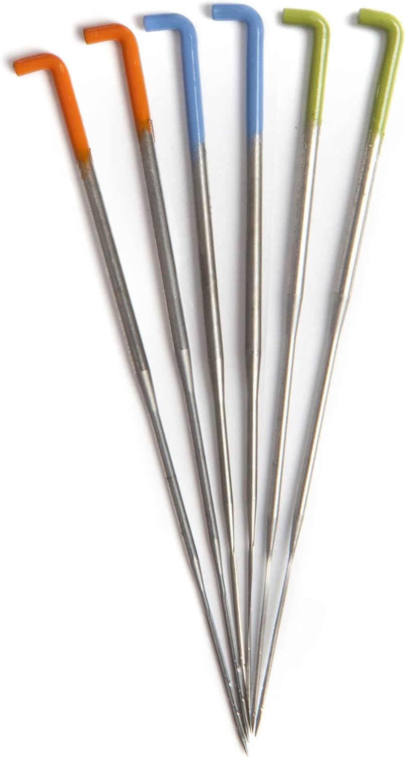 Precision Felting Needles, High Carbon Steel, Color Coded, 36 Gauge Star, 38 Gauge Star, 40 Spiral/Twist, Made by Groz-Beckert of Germany image number 2
