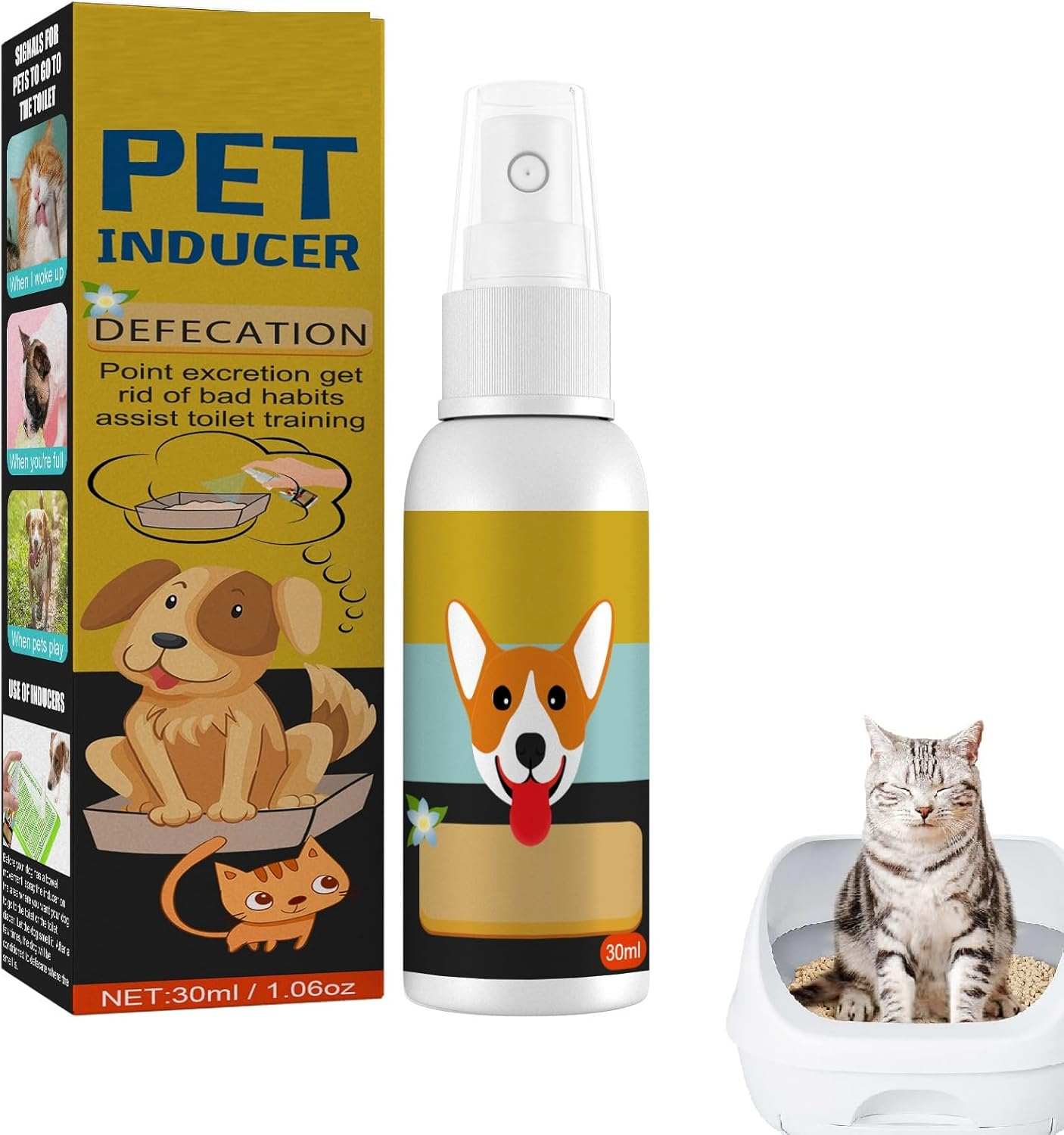 Potty Training Spray, Pet Potty Training Spray, Dog Attractant Spray, Puppy Potty Training Spray, Dog Toilet Training Aid, Dog Potty Training Spray, Potty Here Training Aid Spray image number 3