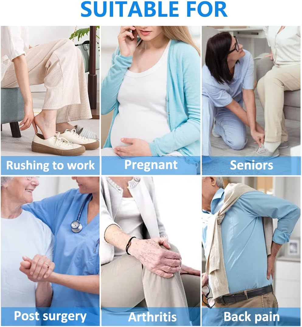 Long Shoe Horn Dressing Stick Aid Helper image number 3