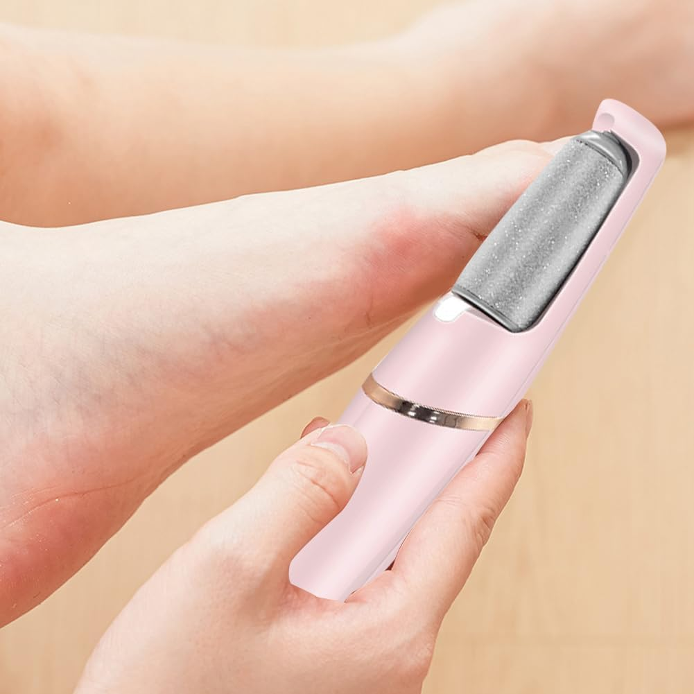 Electric Callus Remover for Feet, Electric Callus Remover, Rechargeable Callus Removal Foot, Pedicure Set, Foot Care, Electric for Hard, Dead, Cracked Dry Skin image number 2