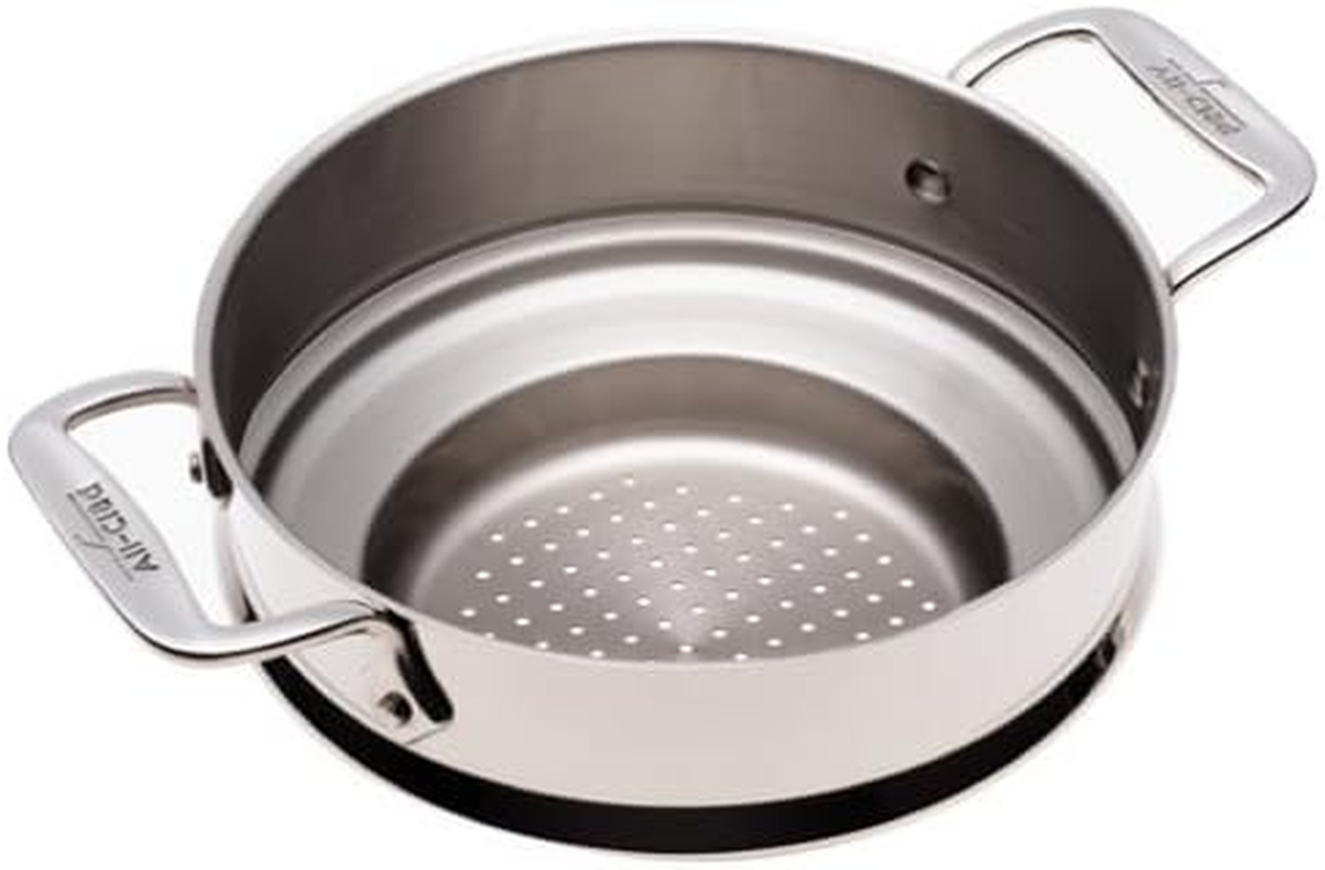 All-Clad 59915 Stainless Steel All-Purpose Steamer with Lid Cookware, Silver image number 2