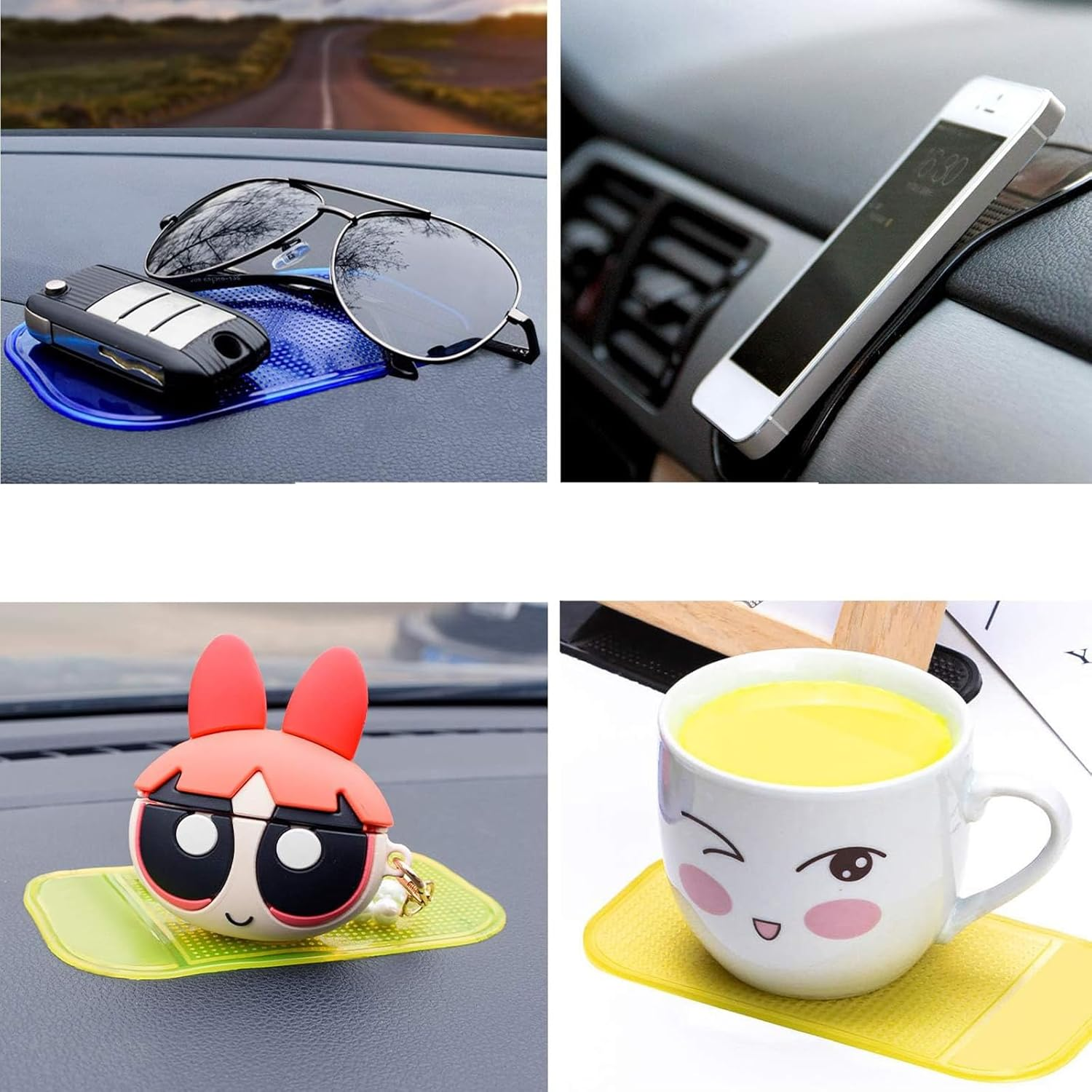 8Pcs Diamond Art Mat Non-Slip Mat, Anti-Slip Tools Sticky Mat for Diamond Art Paintings, Non-Slip Universal Gel Pad for Holding Tray 5D Diamond Art Paintings Embroidery Tools Accessories (8) image number 4