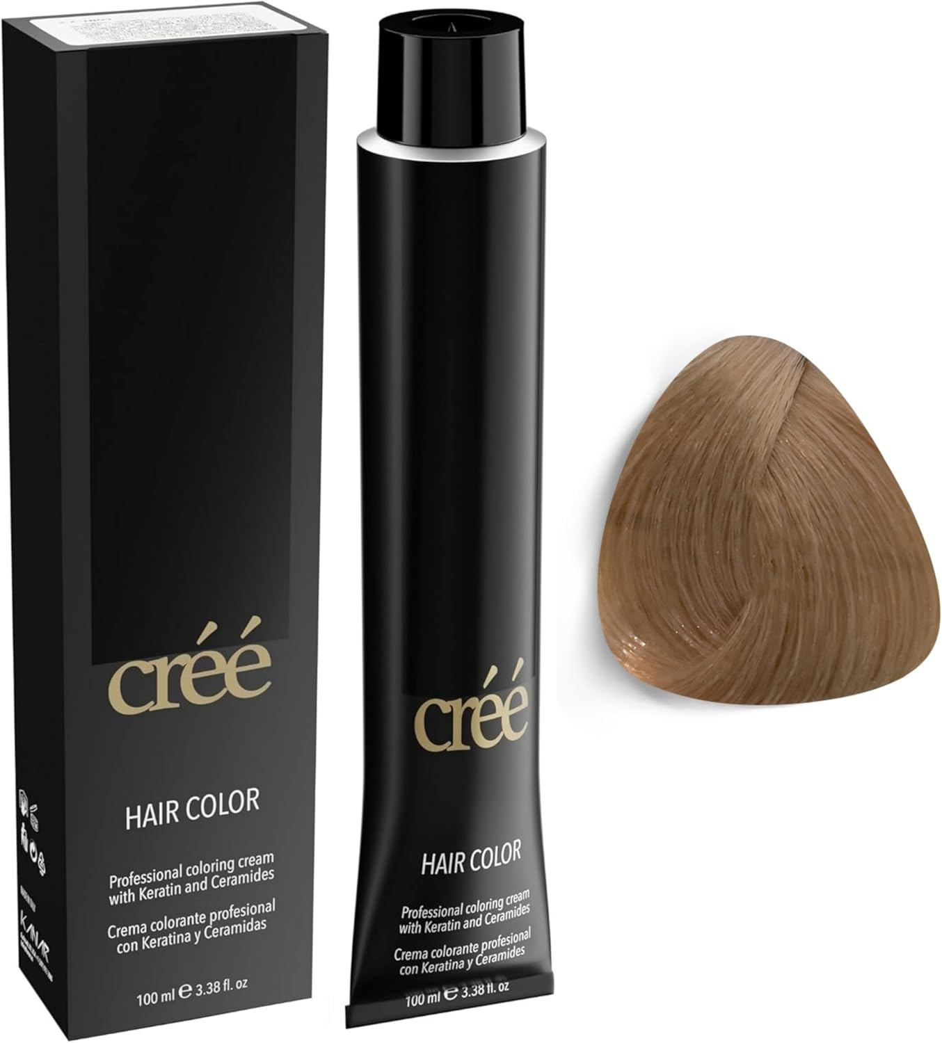 Cr&eacute;&eacute; Professional Permanent Hair Color 100Ml 3.4 Fl.Oz. (Intense Dark Brown 3.0)