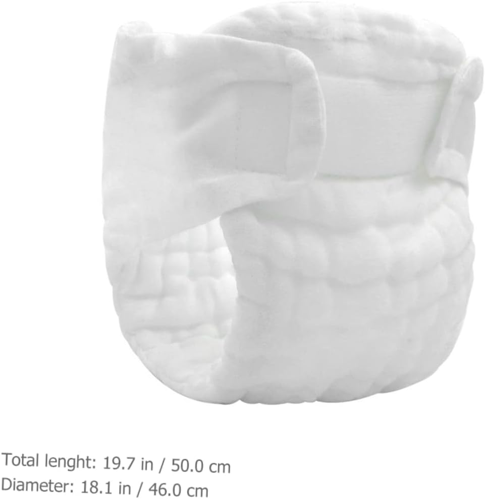 Diaper Washable Baby Newborn 5 Pack Soft Cloth Diapers for Nighttime image number 6