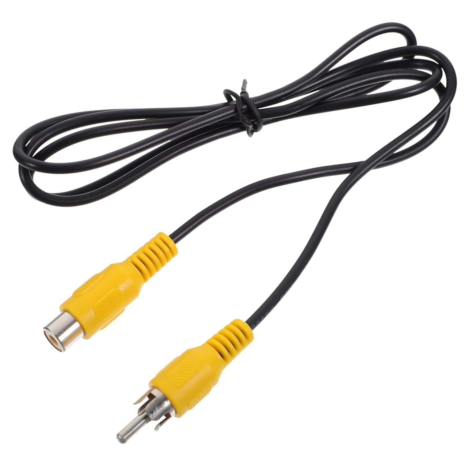 Holibanna RCA Male to Female Audio Extension Cable 1M Stereo Audio Cable for Car Speakers Home Theater Amplifiers image number 5