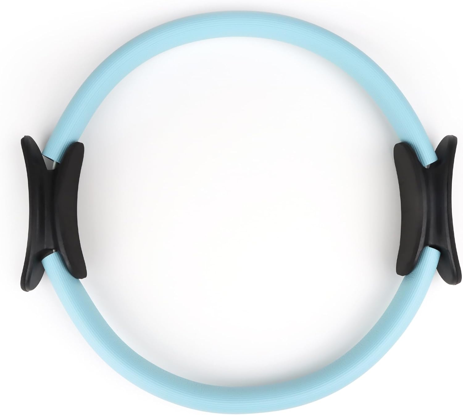 Phoenix Fitness Pilates Ring - Double Handle Exercise Circle Fitness Magic Circle Resistance Ring Dual Grip for Yoga Core Training - 15 Inch