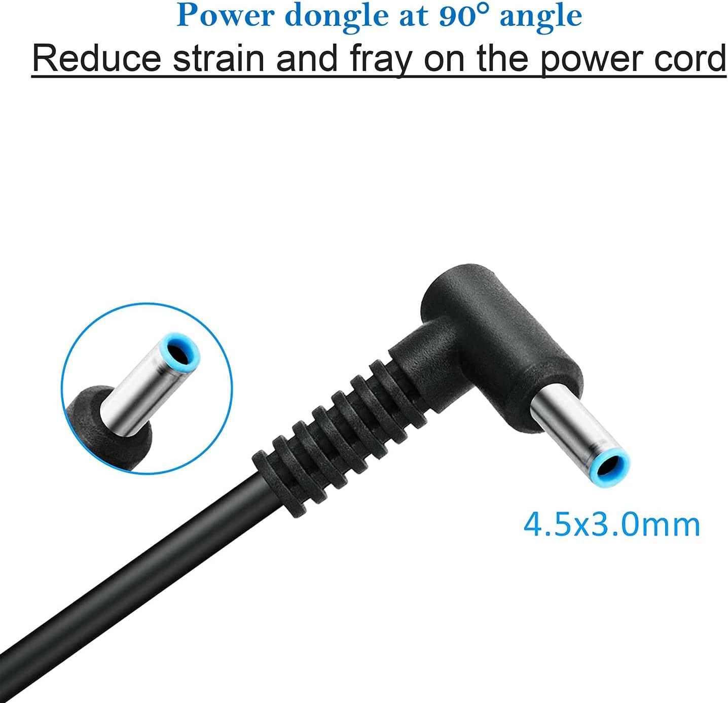 Llamatec 150W Slim Smart 4.5Mm AC Adapter with a Bonus Adapter(4.5Mm to 7.4Mm), 150W 7.7A Power Adapter for HP OMEN 15, OMEN 17, Pavilion Gaming 15 17 Laptop, HP Zbook G3 G4 G5 G6, TPN-CA11 TPN-DA09 L32661-001, Enable Worry Free Charging through a Reliable Charger That Detects and Regulates Power Input for Your HP Mobile Workstation or Docking Station image number 5