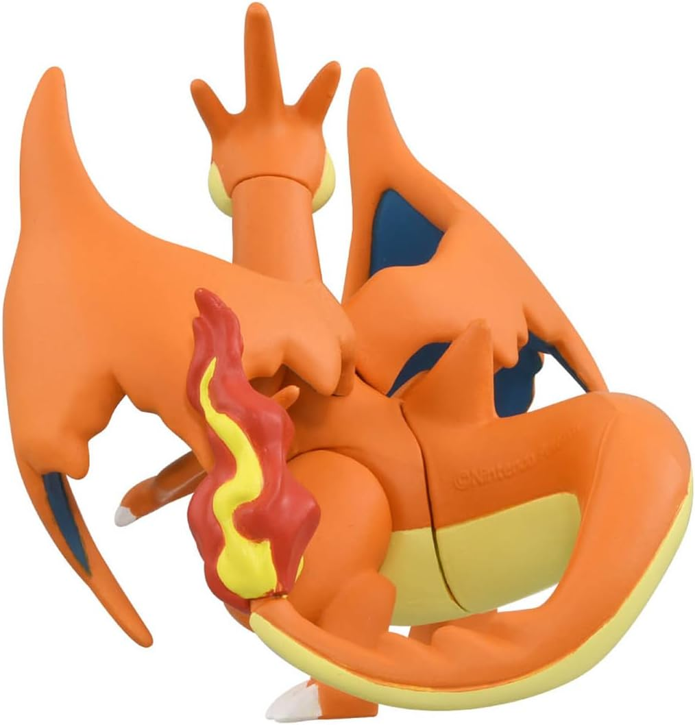 Takara Tomy Pokemon Mega Charizard Y Moncolle Miniature Figure image number 4