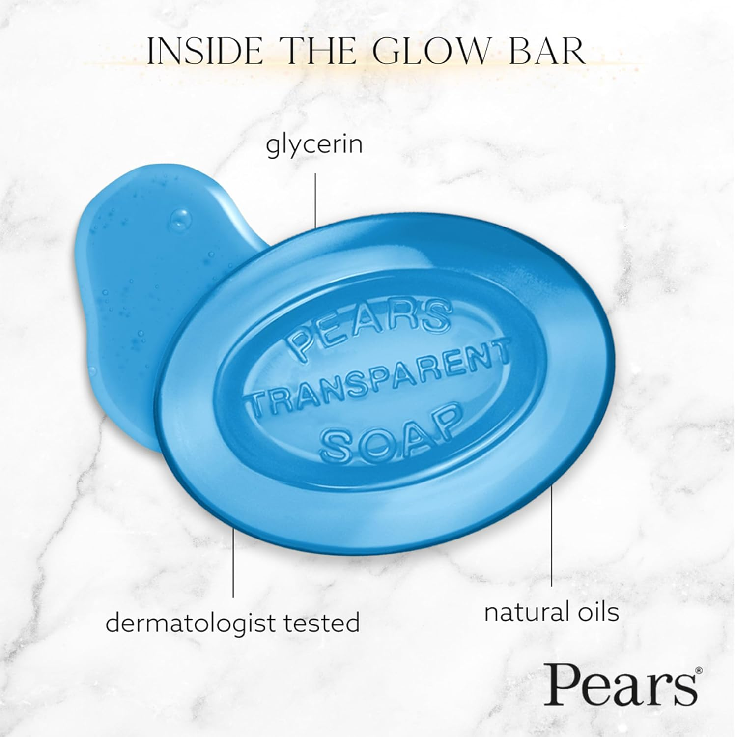 Pears Soap with Mint Extract 130Ml (12 Pack)