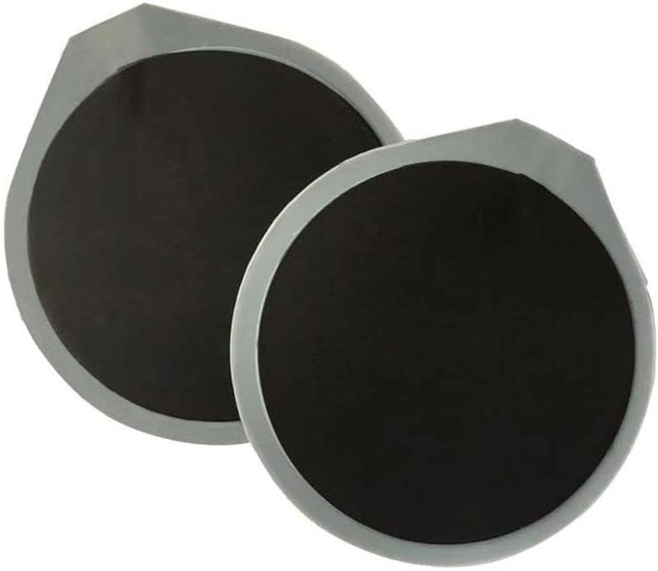 2PCS Premium Reusable Silicone Rubber Electrode Pads (Pin Type) 6.5Cm Patches 2Mm Pin for Sensitive Skin Allergy TENS Machine Unit Electrotherapy Electronic Nerve & Muscle Stimulator image number 2