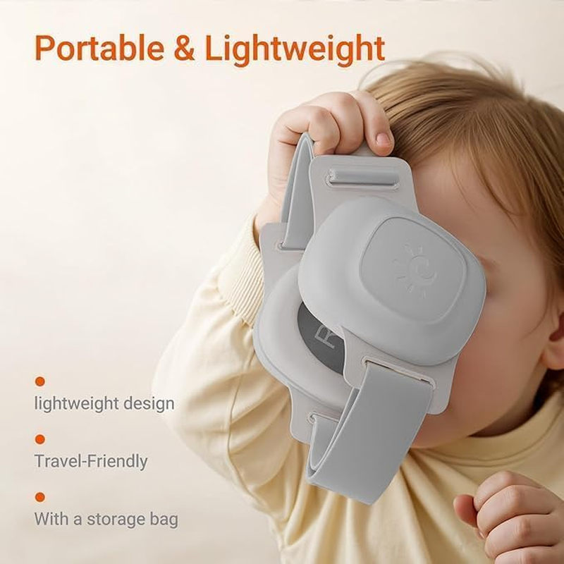 Upgraded 2-In-1 Baby Ear Muffs Noise Protection, Adjustable Newborn Headphones with Stretchy Band, for Baby & Toddler up to 4 Years, Kids Airplane Essentials/Outdoor