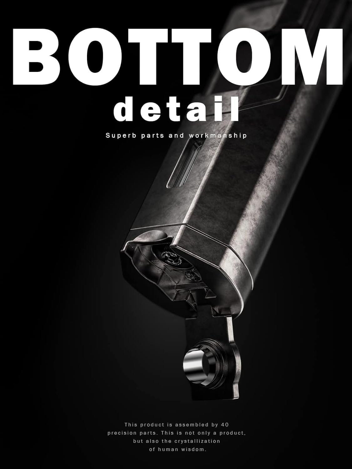 Retro Triple Jet Flame Lighter Gas Butane Refillable, Adjustable Flame with Punch(Sold without Gas) - Copper image number 3